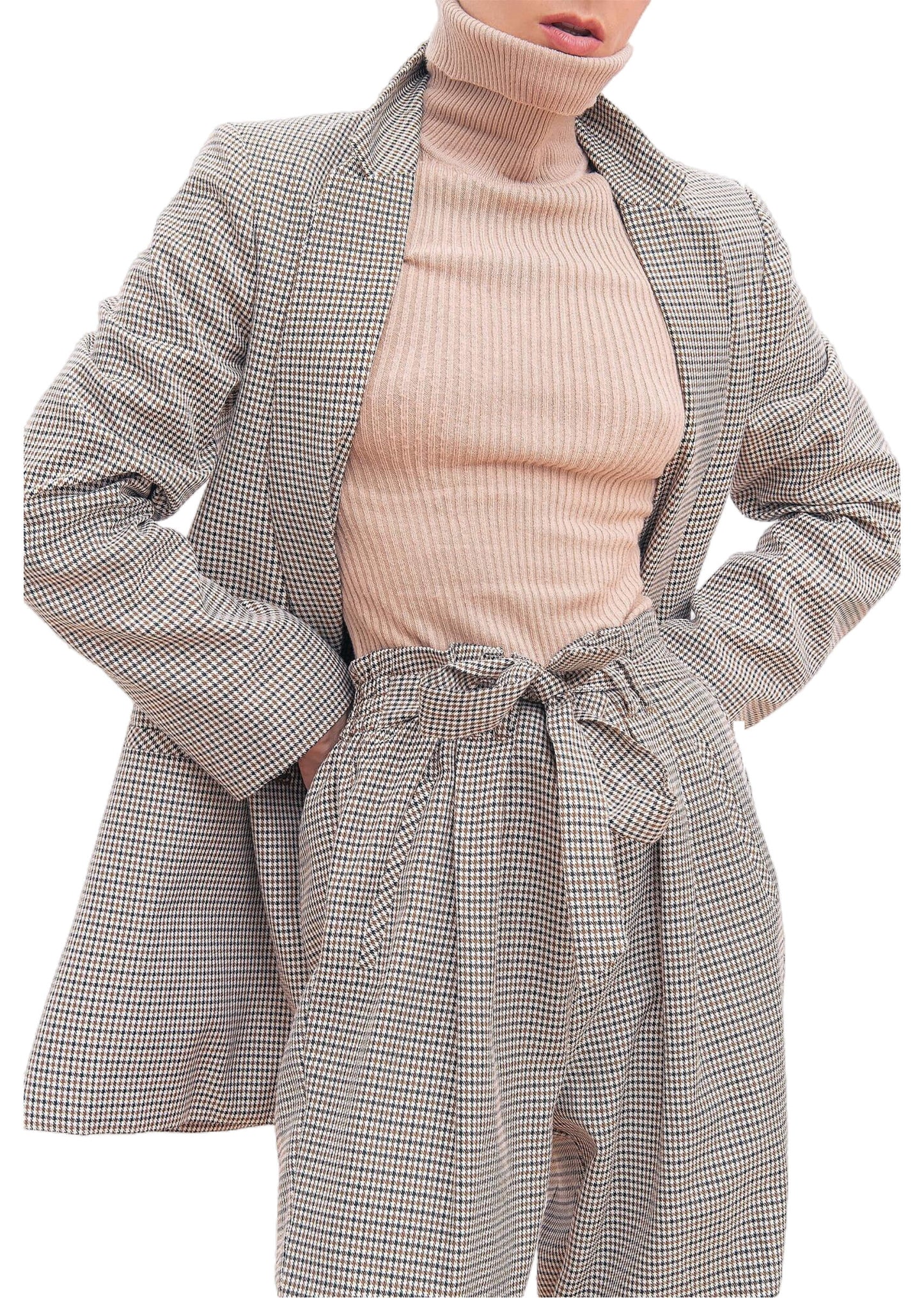 Grey Houndstooth Suit – Leon Suits