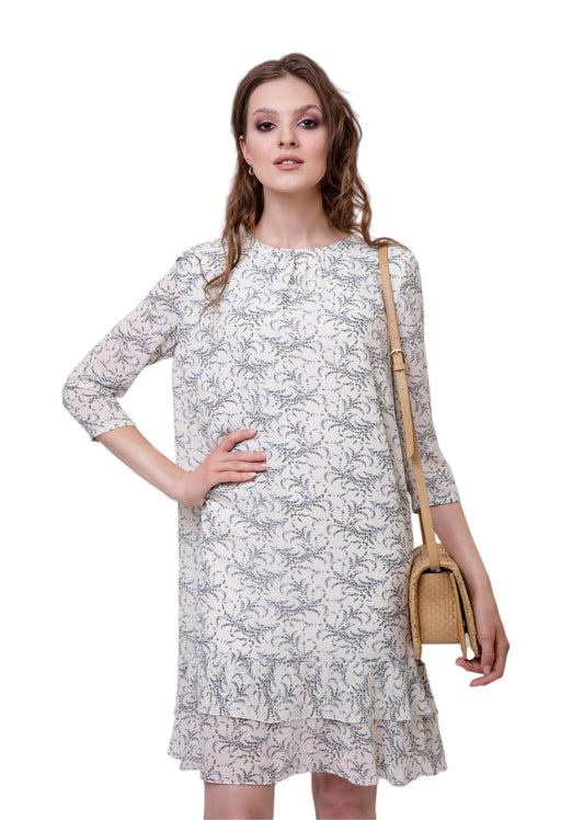 Rayon Floral Printed Regular Kurta