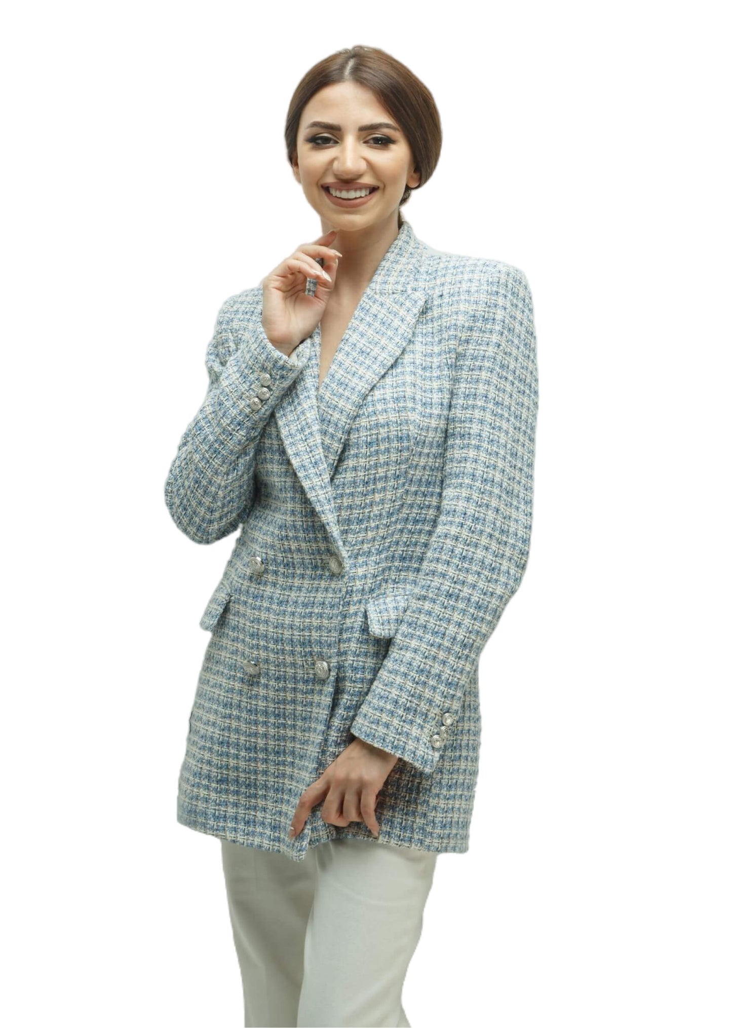 Woman Peplum Blazer
