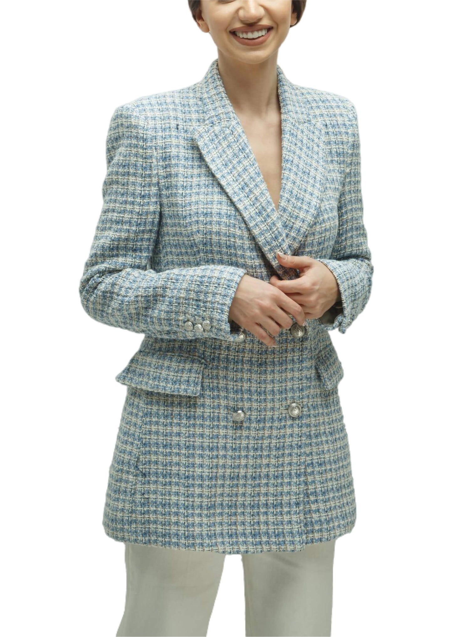 Woman Peplum Blazer