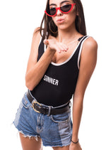 Summer Denim Shorts & Tank Set