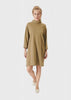 Oversized Turtleneck Sweatshirt Dress